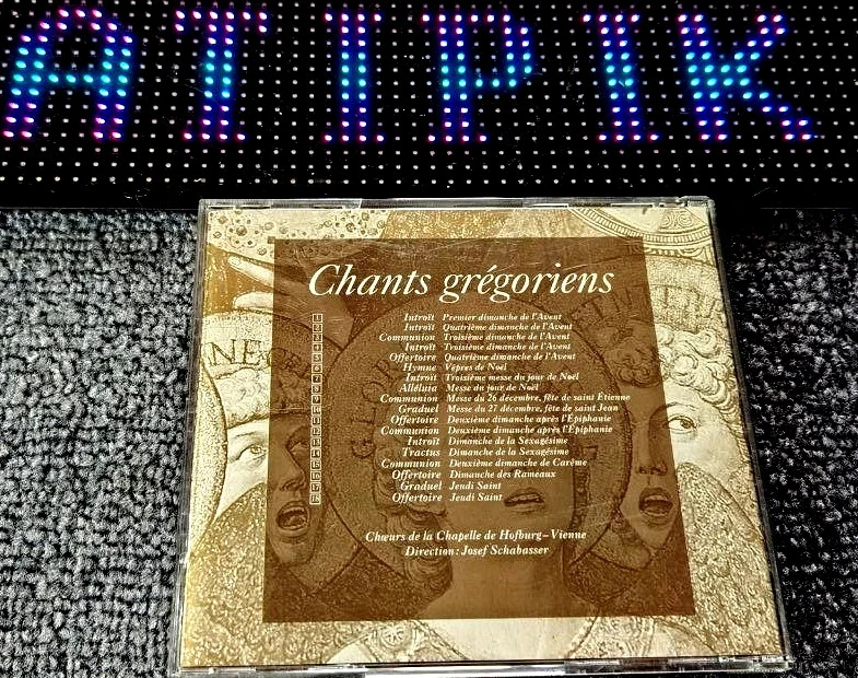👍 Cd Cantos Gregorianos - Coros - Capilla Hofburg Viena Rara 🎼 – photo 2